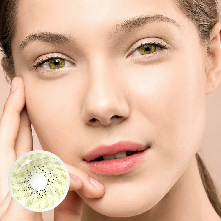 【𝘾𝙡𝙚𝙖𝙧𝙖𝙣𝙘𝙚 𝙨𝙖𝙡𝙚】Ocean Jade Colored Contact Lenses Prescription Yearly