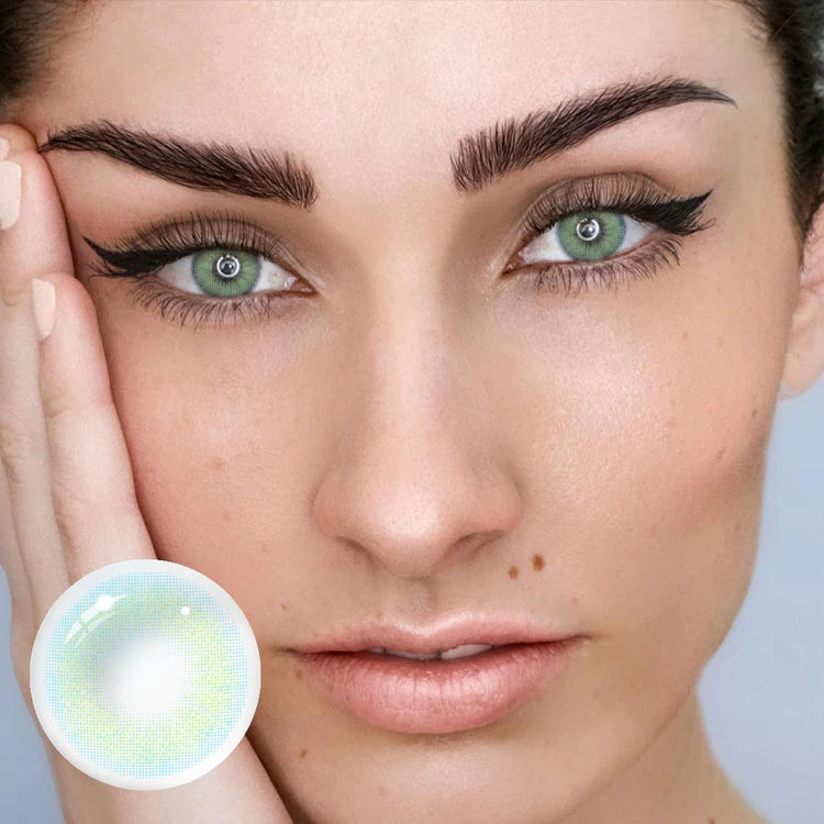 【𝘾𝙡𝙚𝙖𝙧𝙖𝙣𝙘𝙚 𝙨𝙖𝙡𝙚】Polar Lights Blue Colored Contact Lenses Prescription