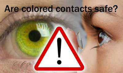 Are colored contacts safe?