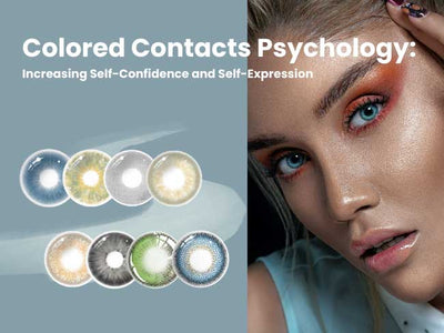 Colored Contacts Psychology: Increasing Self-Confidence and Self-Expression