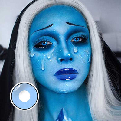 Blue Manson Halloween Contact Lenses Yearly