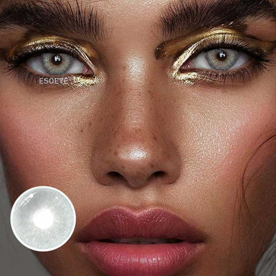 Cloud Black Colored Contact Lenses Yearly
