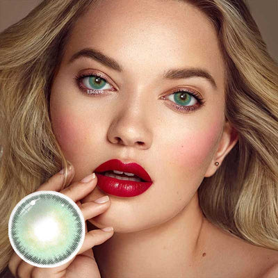 Matcha Green Colored Contact Lenses Yearly
