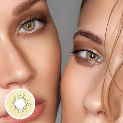 Ocean Brown Colored Contact Lenses Prescription Yearly