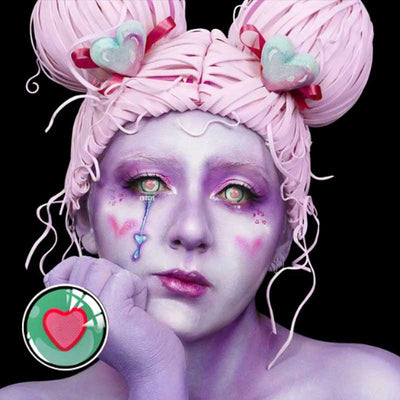 Puppet Green Cosplay Contact Lenses Yearly